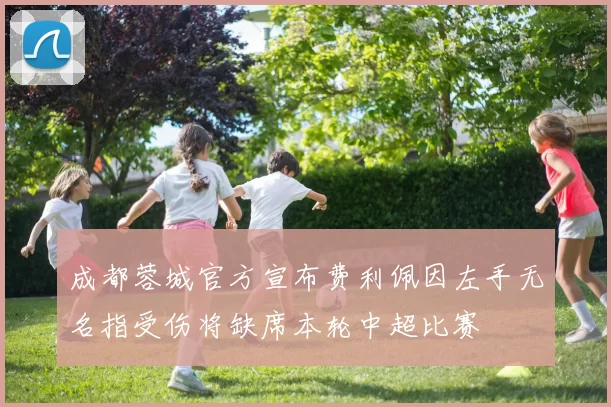 成都蓉城官方宣布费利佩因左手无名指受伤将缺席本轮中超比赛